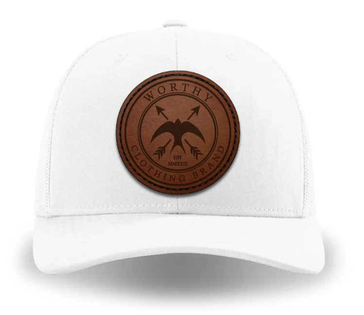 Worthy Leather Patch Snap Back