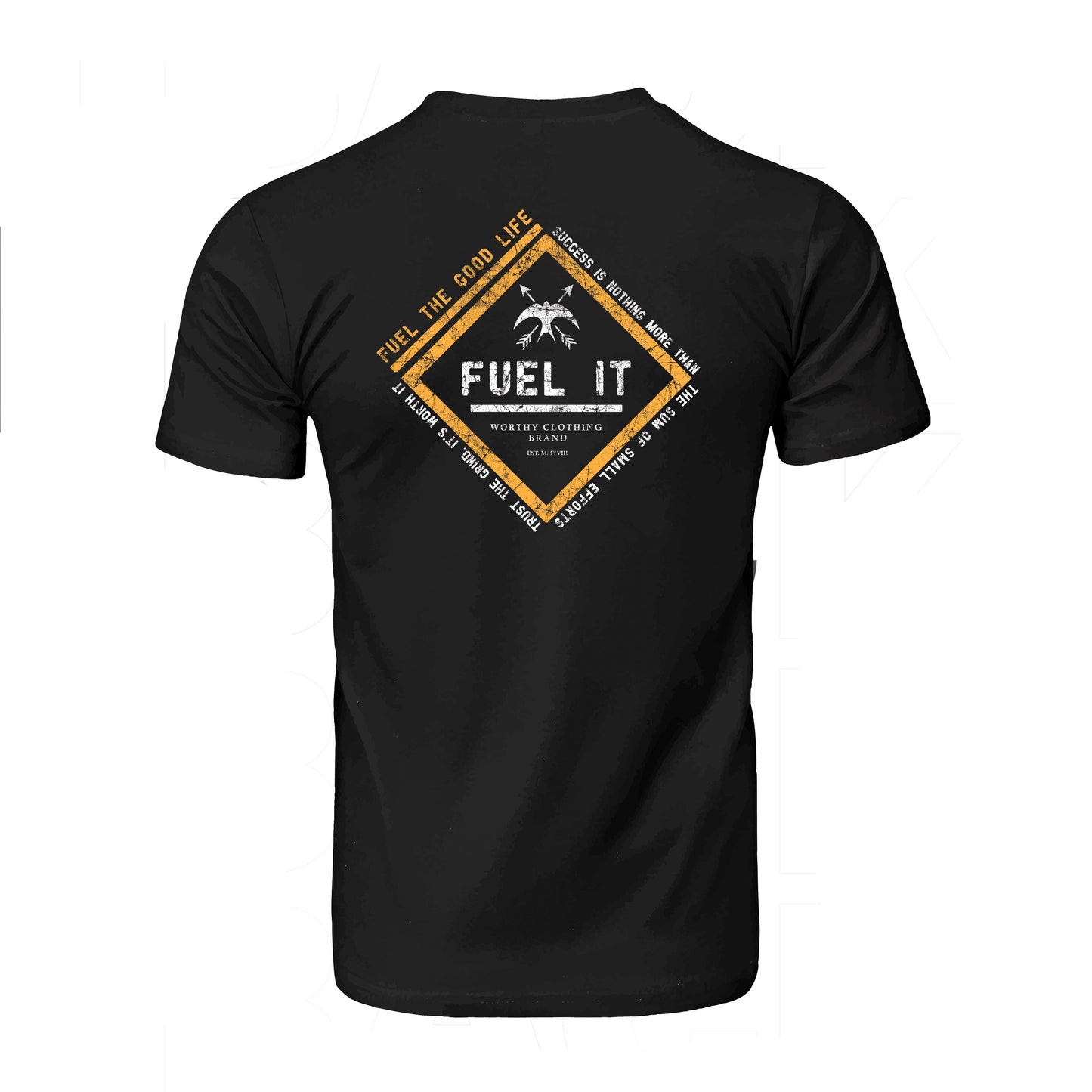 FUEL IT Premium Short Sleeve - Black Tee