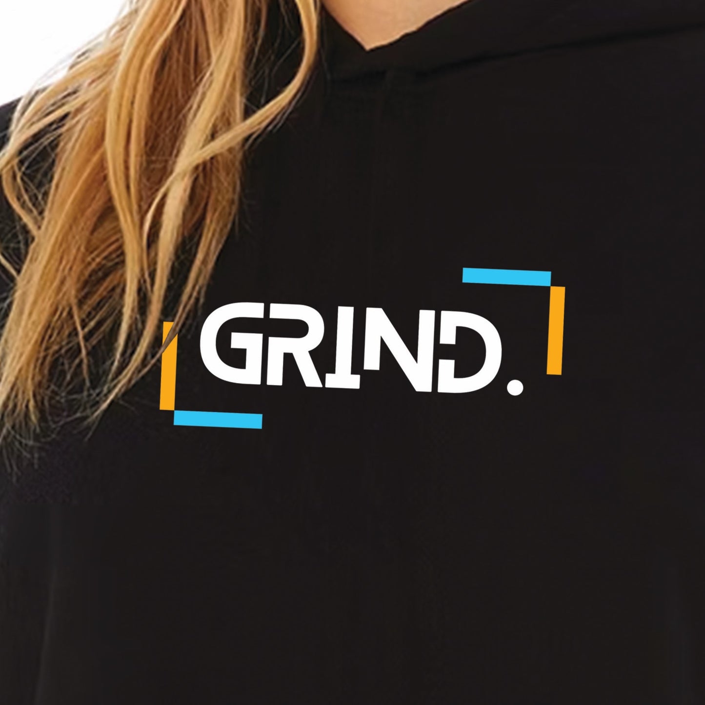 RISE & GRIND Cropped Hoodie