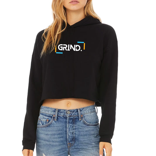 RISE & GRIND Cropped Hoodie