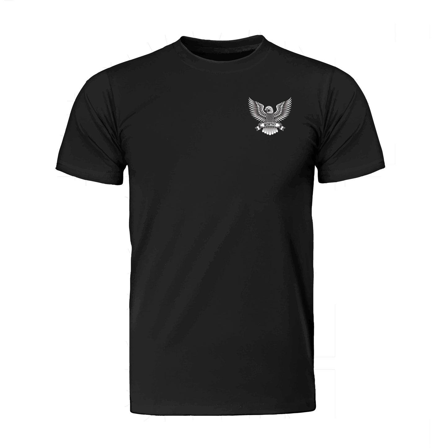 RISE ABOVE Premium Short Sleeve - Black Tee